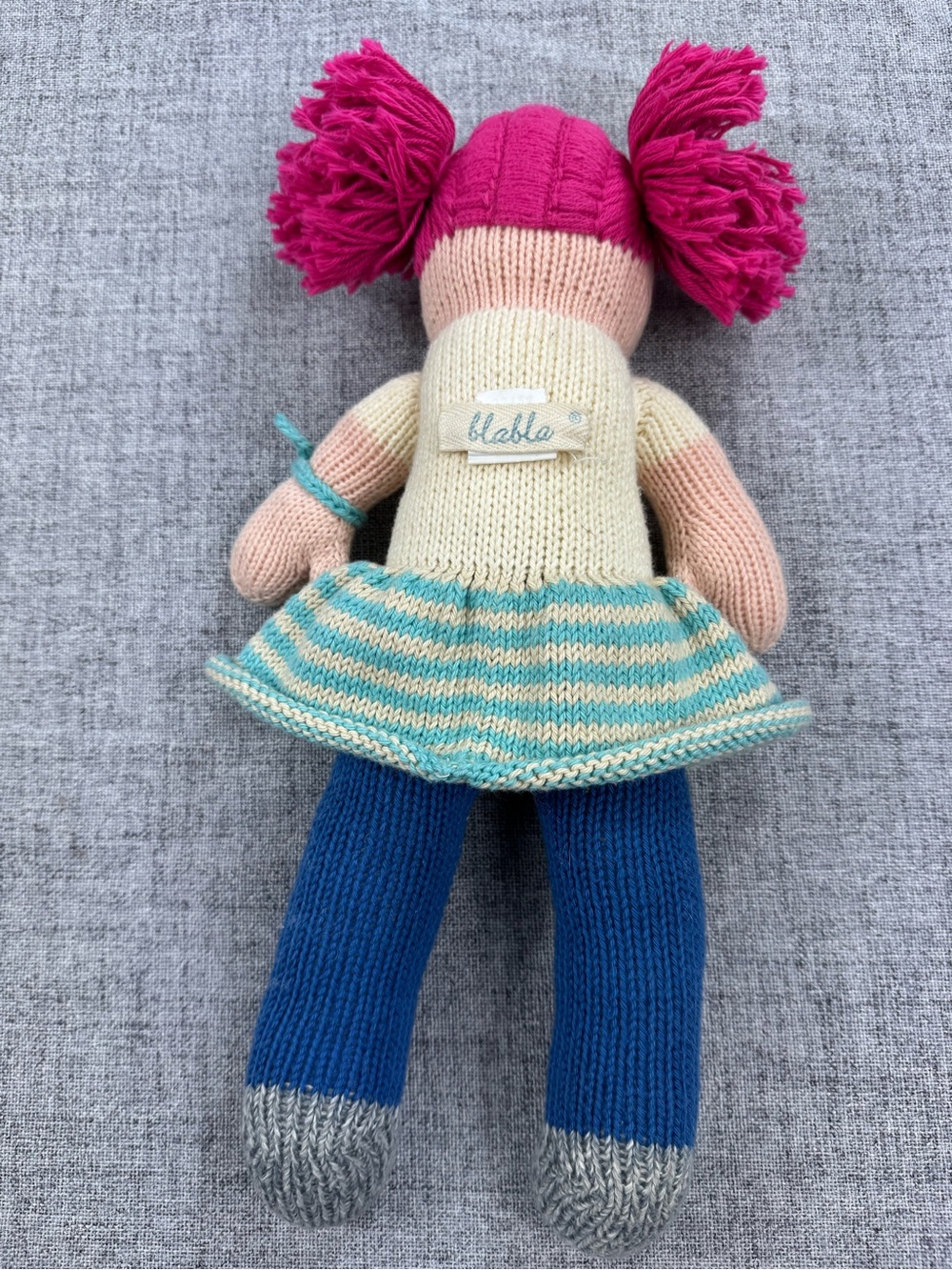BlaBla Lola The‎ Rocker Knit Stuffed Doll 14” Tall A - Picture 3 of 9